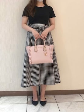 「フラッター」｜SAMANTHAVEGAShopStaffさん（レディース・164cm）の春コーディネート