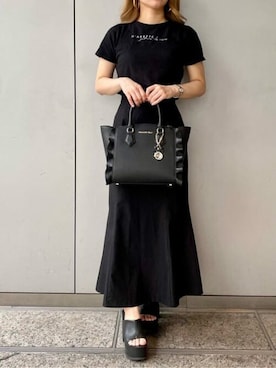 「フラッター」｜SAMANTHAVEGAShopStaffさん（レディース・153cm）の夏コーディネート
