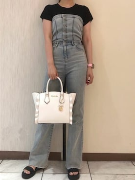 「フラッター」｜SAMANTHAVEGAShopStaffさん（レディース・164cm）の夏コーディネート