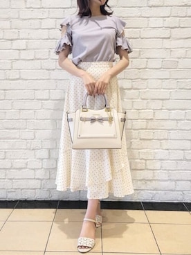 SAMANTHAVEGAStaffさん(レディース・157cm)の夏コーディネート