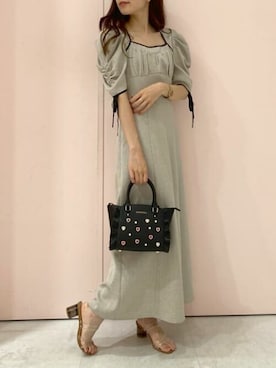 「フラッター」｜SAMANTHAVEGAShopStaffさん（レディース・157cm）の夏コーディネート