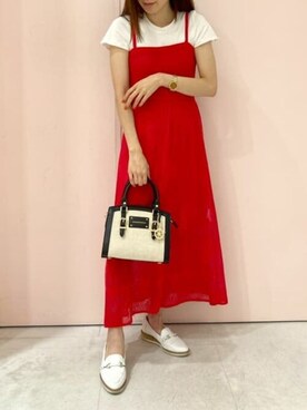 SAMANTHAVEGAStaffさん（レディース・157cm）の夏コーディネート