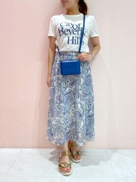 SAMANTHAVEGAStaffさん(レディース・160cm)の夏コーディネート