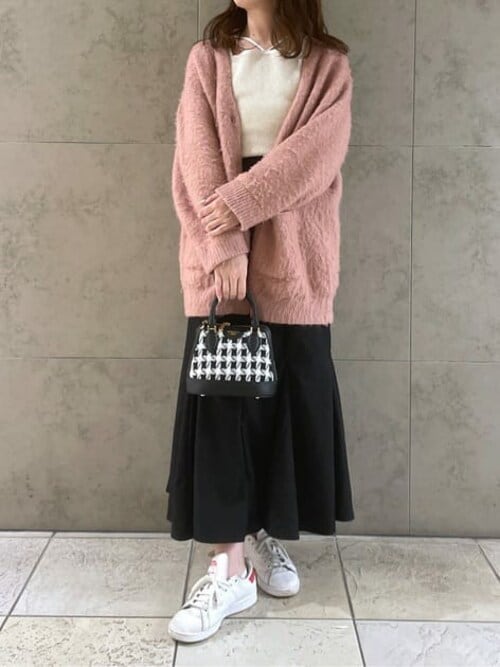 【新品】Samantha VEGAサマンサベガ　チェックラインスカート チェックラインハンドバック（ハンドバッグ）｜SAMANTHAVEGA