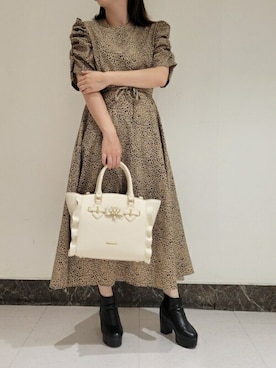 「フラッター」｜SAMANTHAVEGAShopStaffさん（レディース・150cm）の冬コーディネート