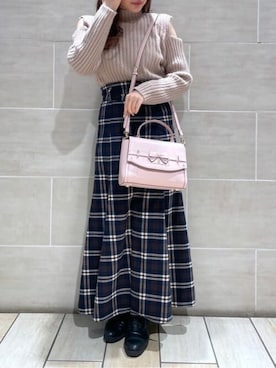 SAMANTHAVEGAStaffさん(レディース・152cm)の冬コーディネート