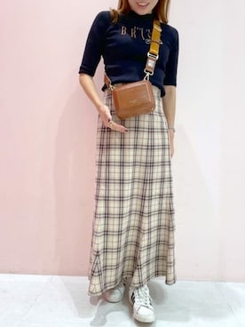 SAMANTHAVEGAStaffさん(レディース・160cm)の冬コーディネート