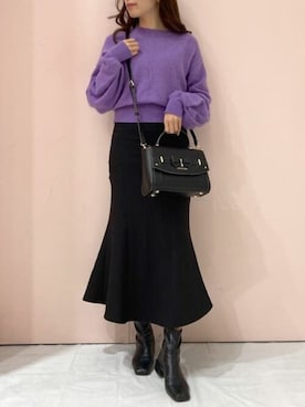 SAMANTHAVEGAStaffさん(レディース・157cm)の冬コーディネート