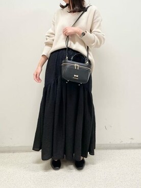 SAMANTHAVEGAStaffさん（レディース・164cm）の冬コーディネート