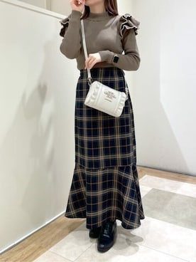 SAMANTHAVEGAStaffさん(レディース・152cm)の冬コーディネート