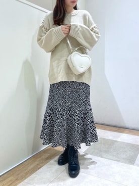 SAMANTHAVEGAStaffさん（レディース・152cm）の冬コーディネート