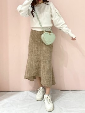 SAMANTHAVEGAStaffさん（レディース・157cm）の冬コーディネート