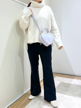 SAMANTHAVEGAStaffさん（レディース・153cm）の冬コーディネート