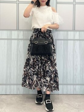 SAMANTHAVEGAStaffさん（レディース・160cm）の夏コーディネート