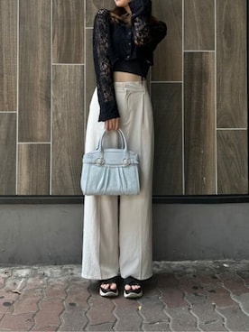 SAMANTHAVEGAStaffさん（レディース・166cm）の夏コーディネート