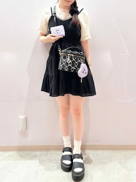 SAMANTHAVEGAStaffさん(レディース・158cm)の夏コーディネート