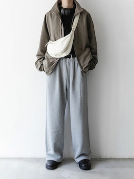 「wrou（ロウ）のアイテム（ジャケット/アウター）」を使った、aoiさん（メンズ・173cm）の夏コーディネート