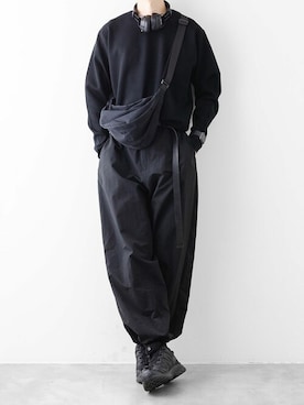 「wrou（ロウ）のアイテム」を使った、aoiさん（メンズ・173cm）の秋コーディネート