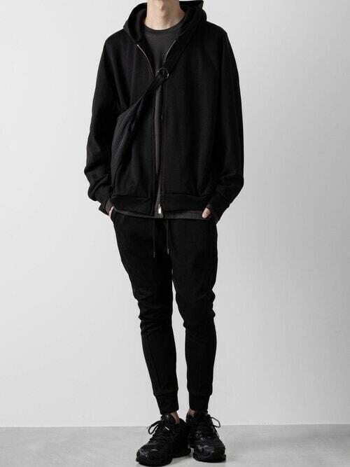 CO/PE ダブルニット ジップアップフーディー / CO/PE DOUBLE KNIT ZIP UP HOODIE
