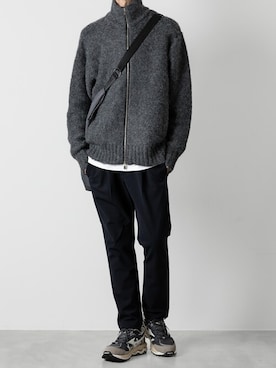 「ATTACHMENT（アタッチメント）のアイテム」を使った、aoiさん（メンズ・173cm）の秋コーディネート