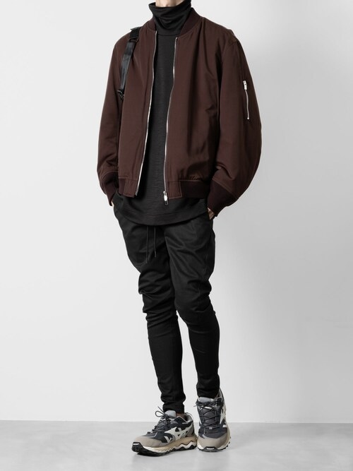 ATTACHMENT パンツ ラバーストレッチツイル スリーディメン