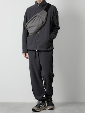 「ATTACHMENT（アタッチメント）のアイテム（ブルゾン）」を使った、aoiさん（メンズ・173cm）の冬コーディネート