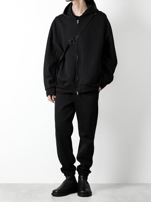 CO/PE ダブルニット ジップアップフーディー / CO/PE DOUBLE KNIT ZIP UP HOODIE