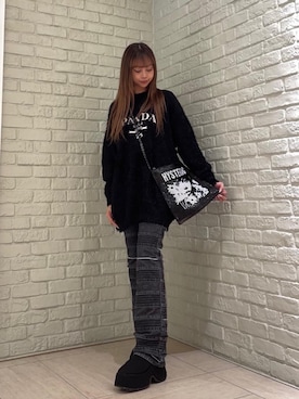 sansanさん（レディース・160cm）の冬コーディネート