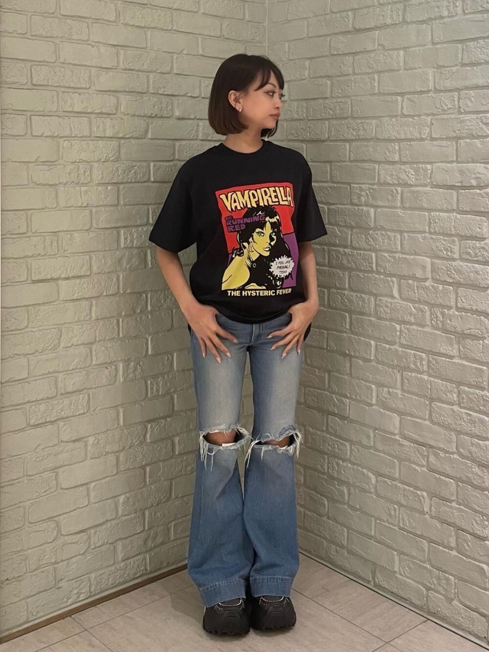 HYSTERIC GLAMOUR ヒステリック ローライズ ベルボトム ストレートデニムパンツ|HYSTERIC GLAMOUR MEN | HYSTERIC