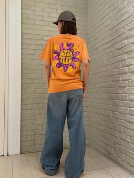 「ロック」｜sansanさん（レディース・160cm）の夏コーディネート