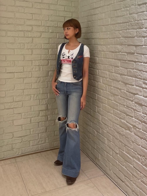 完売品 SWEET SOUNDS チビTシャツ 長袖Tシャツ ホワイト HYSTERIC GLAMOUR tシャツ SWEET SOUNDS チビTシャツ レディース