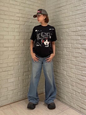 「アメカジ」｜sansanさん（レディース・160cm）の夏コーディネート