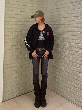 sansanさん（レディース・160cm）の冬コーディネート