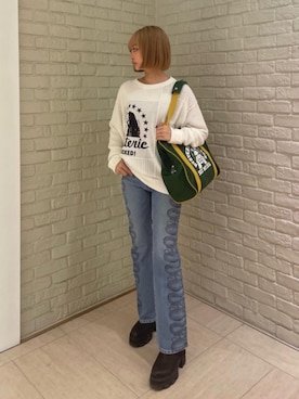 sansanさん（レディース・160cm）の春コーディネート