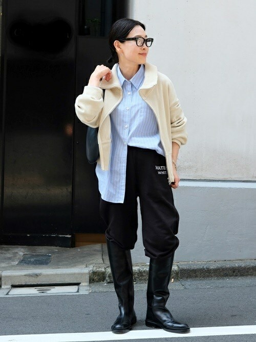 【専用】APSTUDIO ジップブルゾン AP STUDIO×Americana スタンドジップブルゾン AP STUDIO 新宿店ISHII