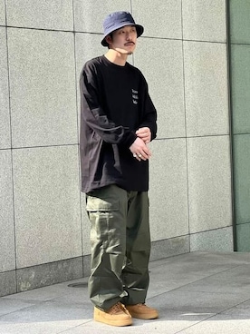 「chaosfishingclub」｜BEAMS Tさん（メンズ・176cm）の春コーディネート