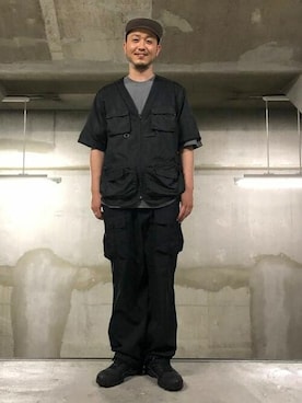 「hellrazor」｜BEAMS Tさん（メンズ・175cm）の春コーディネート