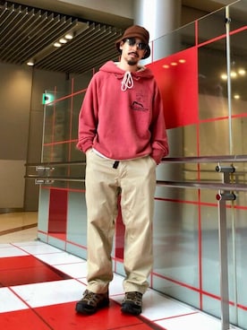 「FAF（フェイク アス フラワーズ）のアイテム」を使った、BEAMS Tさん（メンズ・173cm）の夏コーディネート