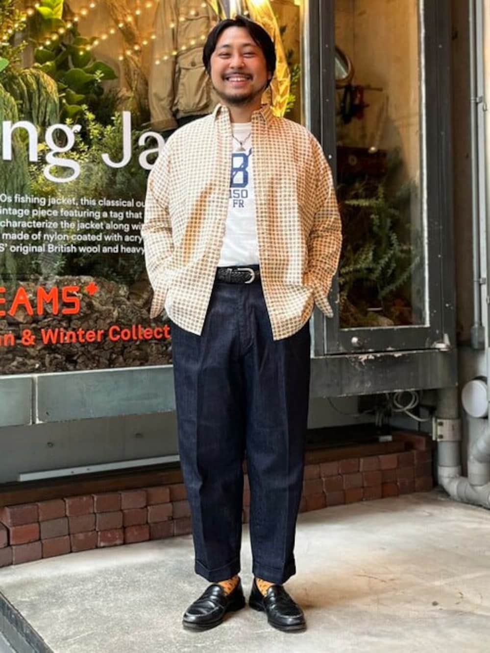 BEAMS PLUS 2プリーツ デニムトラウザーズ オバんです。“BEAMS PLUS 2プリーツ デニムトラウザーズ ” vol