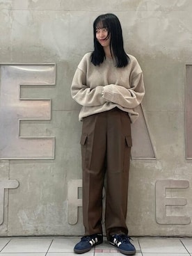 BEAMS Tさん(レディース・158cm)の秋コーディネート