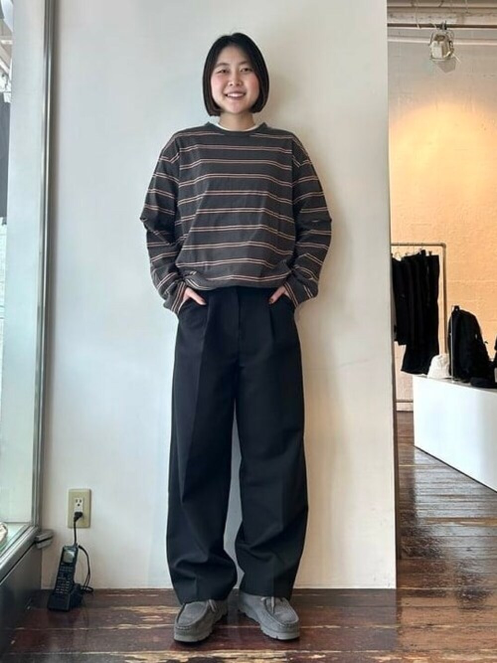 FACCIES / VINTAGE BD LS カットソー Tシャツ 長袖 FACCIES / VINTAGE BD LS カットソー Tシャツ 長袖 - メルカリ