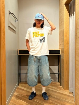 「BEAMS（ビームス）のアイテム（サングラス）」を使った、BEAMS Tさん（メンズ・174cm）の夏コーディネート