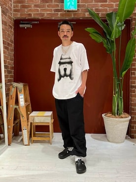 「boston」｜BEAMS Tさん（メンズ・173cm）の夏コーディネート