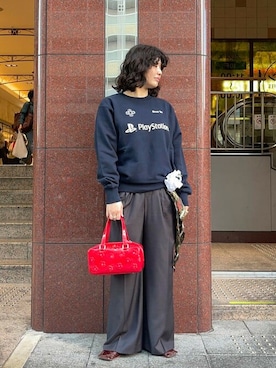 BEAMS Tさん（レディース・162cm）の秋コーディネート