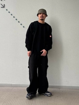 「C.E（シーイー）のアイテム」を使った、BEAMS Tさん（メンズ・166cm）の春コーディネート