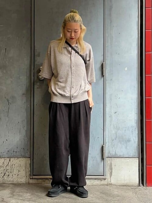トップス crepuscule Linen Short Sleeve Shirt セール】crepuscule / Linen Short Sleeve Shirt（シャツ