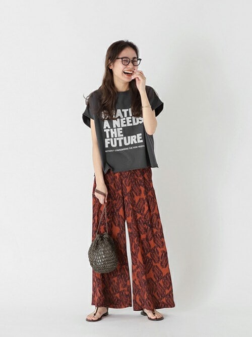 ジャーナルスタンダードレリュームプリントパンツ JOURNAL STANDARD relume｜ボタニカルプリントパンツ | Rakuten