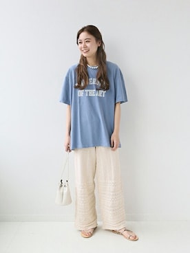 「Sympathy of Soul（シンパシーオブソウル）のアイテム（アクセサリー）」を使った、misatoさん（レディース・160cm）の夏コーディネート