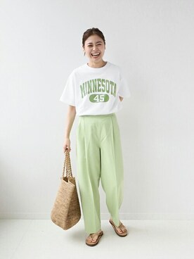 misatoさん（レディース・160cm）の夏コーディネート