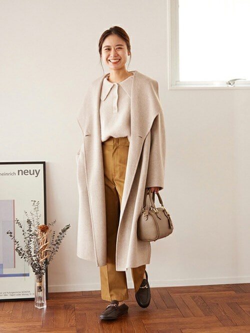 【新品タグ付き】relume 36 ウールナイロンリバーガウンコート 20221109112212002_500.jpg